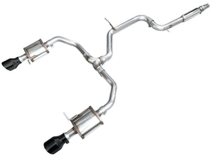 AWE 22-25 Volkswagen Jetta GLI Touring Edition Exhaust - Diamond Black Tips