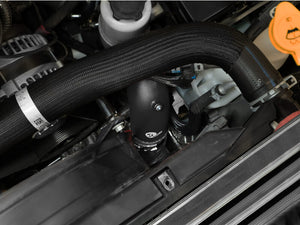 aFe BladeRunner 3-1/2in Aluminum Cold Charge Pipe Black RAM Diesel Trucks 25-26 L6-6.7L (td)
