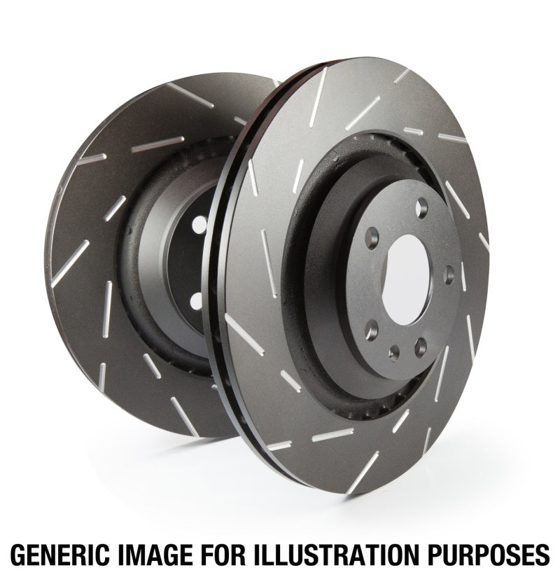 EBC USR Slotted Front Rotors 1989-1996 Nissan 240SX S13 / S14 (4 Lug)