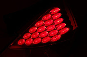 ANZO Red LED Tail Lights 2003-2008 Nissan 350Z