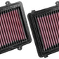 K&N 16-17 Honda CRF1000L Africa Twin 998 Replacement Drop In Air Filter (2 Per Box)