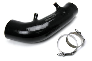 HPS Black Silicone Air Intake Kit Post MAF Hose Honda 2006-2009 S2000 AP2 2.2L F22 drive-by-wire