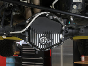aFe Ford Bronco Raptor 22-25 V6-3.0L POWER Pro Series Rear Differential Cover Black w/ Machined Fins