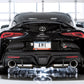 AWE 2020 Toyota Supra A90 Resonated Touring Edition Exhaust - 5in Chrome Silver Tips