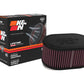 K&N 2-1/8in DUAL FLG 6-1/4 X 4inOD 3inH Universal Clamp-On Air Filter