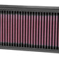 K&N 12 Fiat 500 Abarth 1.4L Replacement Air Filter