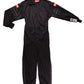 RaceQuip Black Trim SFI-1 JR. Suit - Kids Large