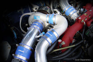 GReddy 50mm x 70mm Silicone Straight Hose - Blue