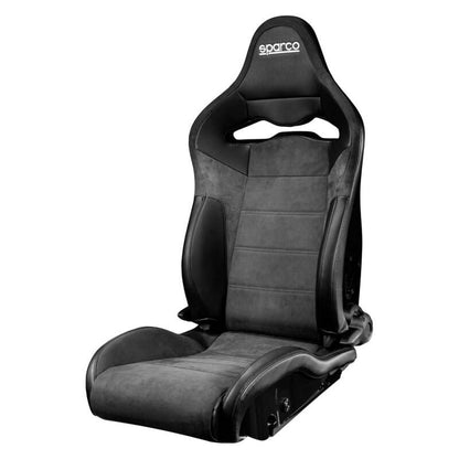 Sparco SP-R Seat BLK/BLK White Logo