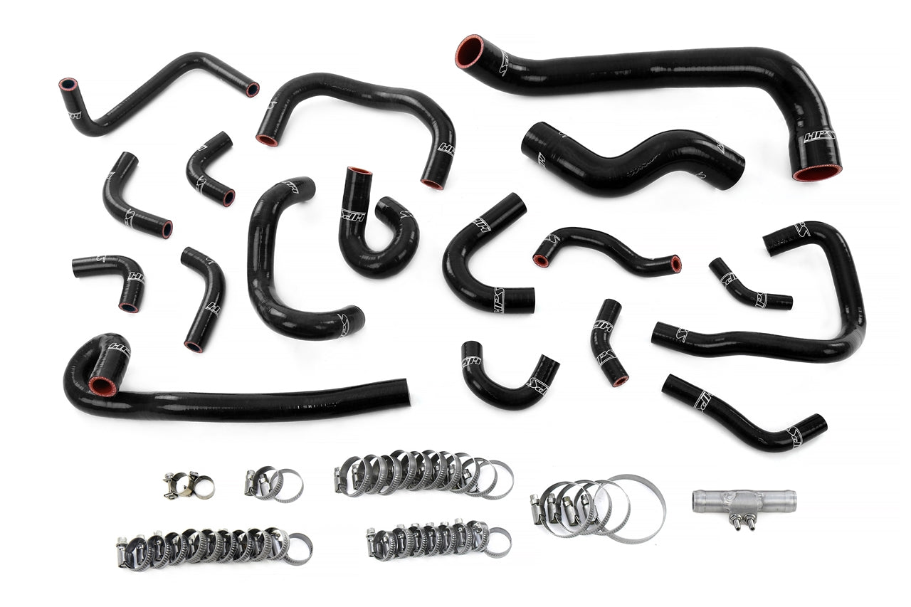 HPS Performance Silicone Hose Kit - Radiator, Heater, Ancillary and Breather Hoses 57-2136-BLK