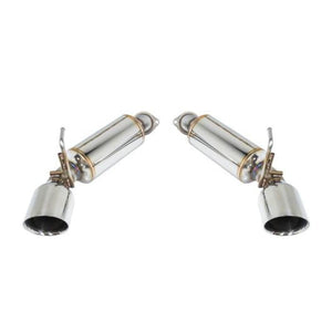 Remark 09-19 Nissan 370z Axle Back Exhaust w/Stainless Single Wall Tip