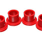 Energy Suspension 00-04 Dodge Dakota 4WD / 00-03 Durango 4WD Red Front Rack and Pinion Bushing Set