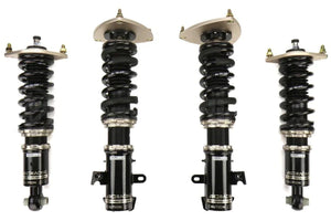 Image featuring BC Racing Coilovers with a standard 8k/8k spring rate. These high-quality coilovers are equipped with a balanced spring rate, providing optimal suspension performance for improved handling and ride comfort in various vehicle applications.