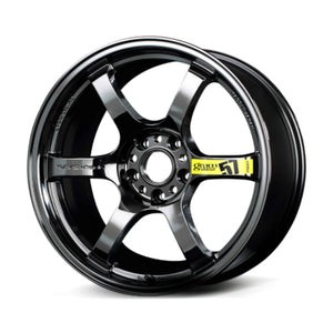 Gram Lights 57DR 17x9.0 +22 5x114.3 Rays Black Metal Coat