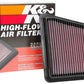 K&N 2018 Kia Stinger L4-2.0L F/I Replacement Drop In Air Filter