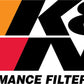 K&N Universal Rubber Filter-Round Tapered 4.5in Flange ID x 8in Base OD x 6.625in Top OD x 8in H