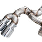 AWE BMW G90/G99 M5 Touring Edition Catback Exhaust - Chrome Silver Tips