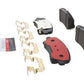 Brembo OE 2017 Hyundai Elantra/Elantra GT/16-17 Veloster/19-21 Veloster Ceramic Brake Pad - Front