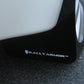 Rally Armor 08-17 Mitsubishi EVO X Black UR Mud Flap w/ White Logo