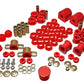 Energy Suspension 91-94 Nissan Sentra/NX1600/2000 Red Hyper-Flex Master Bushing Set