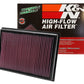 K&N 10 Toyota 4 Runner 4.0L V6 / 2010 FJ Cruiser 4.0L-V6 Drop In Air Filter