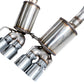 AWE Tuning 05-07 C6 Chevrolet Corvette 6.0L Touring Edition Axleback Exhaust w/ Chrome Silver Tips