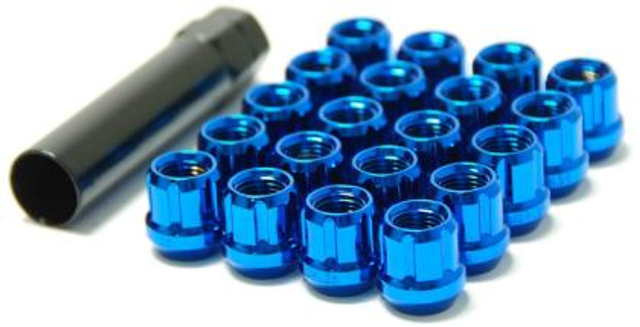 Muteki Open End Lug Nuts - Blue 12x1.25