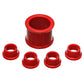 Energy Suspension 88-91 Honda Civic/CRX Red Power Steering Rack Bushing Set