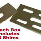 SPC Performance MBZ SHIMS 4X6.5X2 deg.(6)
