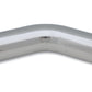 Vibrant 3in O.D. Universal Aluminum Tubing (45 degree bend) - Polished