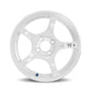 Advan TC4 17x8.0 +38 5-114.3 Racing White Metallic & Ring Wheel