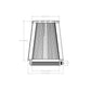 aFe Magnum FORCE Intake Replacement Air Filter w/ D2 Media 5-1/2in F x7in B x5-1/2in T x8in H