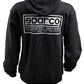 Sparco Sweatshirt Hooded Heritage Blk Lr