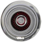 K&N Universal Air Filter Chrome Round Tapered Red - 4in Flange ID x 1.125in Flange Length x 5.5in H