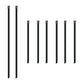Mishimoto Set of Six 6in & Two 14in Stainless Steel Locking Ties