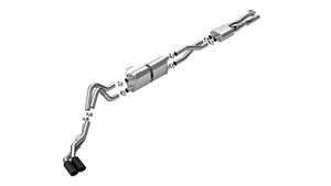 Borla 20-26 Ford F250/F350 SD 7.3L V8 CC SB (160in WB) (SRW) S-Type Cat-Back Exhaust - Brawler Black