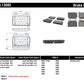 StopTech Performance 08+ Mitsubishi Evolution X Rear Brake Pads