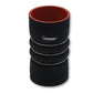 Vibrant 4 Ply Aramid Reinf Silicone Hump Hose conn 3.5in IDx6in long 3 reinforcement rin MATTE BLK