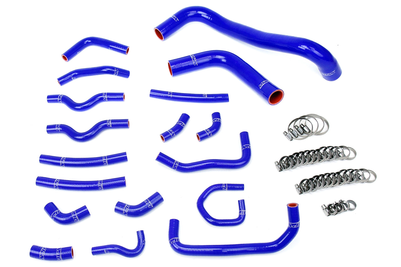 HPS Reinforced Silicone Radiator + Heater Coolant Hose Kit, Toyota 98-02 Land Cruiser 4.7L V8 J100