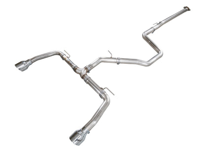 AWE 22-26 Hyundai Elantra N Track Edition Cat-Back Exhaust - Chrome Silver Tips