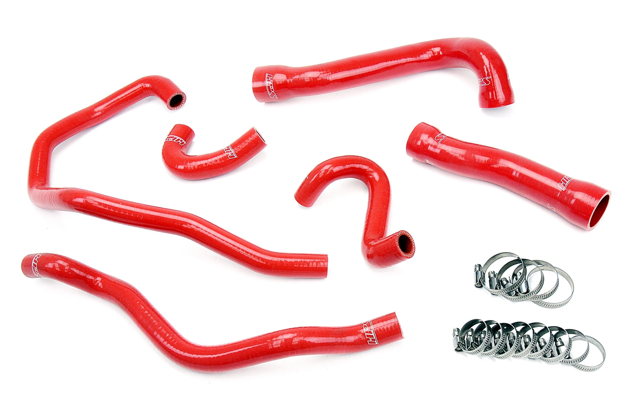 HPS Performance Silicone Hose Kit - Radiator and Heater Hose 57-1543-RED