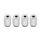 McGard Hex Lug Nut (Cone Seat) M12X1.5 / 13/16 Hex / 1.5in. Length (4-Pack) - Chrome