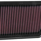 K&N Replacement Air Filter 10.625in O/S Length x 5.75in O/S Width x 1in Height