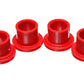 Energy Suspension 00-04 Dodge Dakota 4WD / 00-03 Durango 4WD Red Front Rack and Pinion Bushing Set