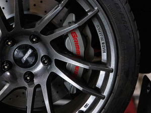 GrimmSpeed 13-26 BRZ GR86 Grey 4-Piston Brake Caliper Kit 326mm Rotor