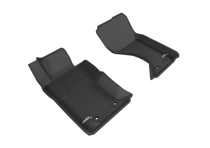 3D MAXpider Kagu Floorliner Set - Black 2016-2023 Mazda MX-5 Miata