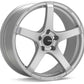 Enkei Kojin 18x8 45mm Offset 5x112 Bolt Pattern 72.6mm Bore Dia Matte Silver Wheel