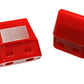 Energy Suspension Ft Axle Bump Stop Set - Red