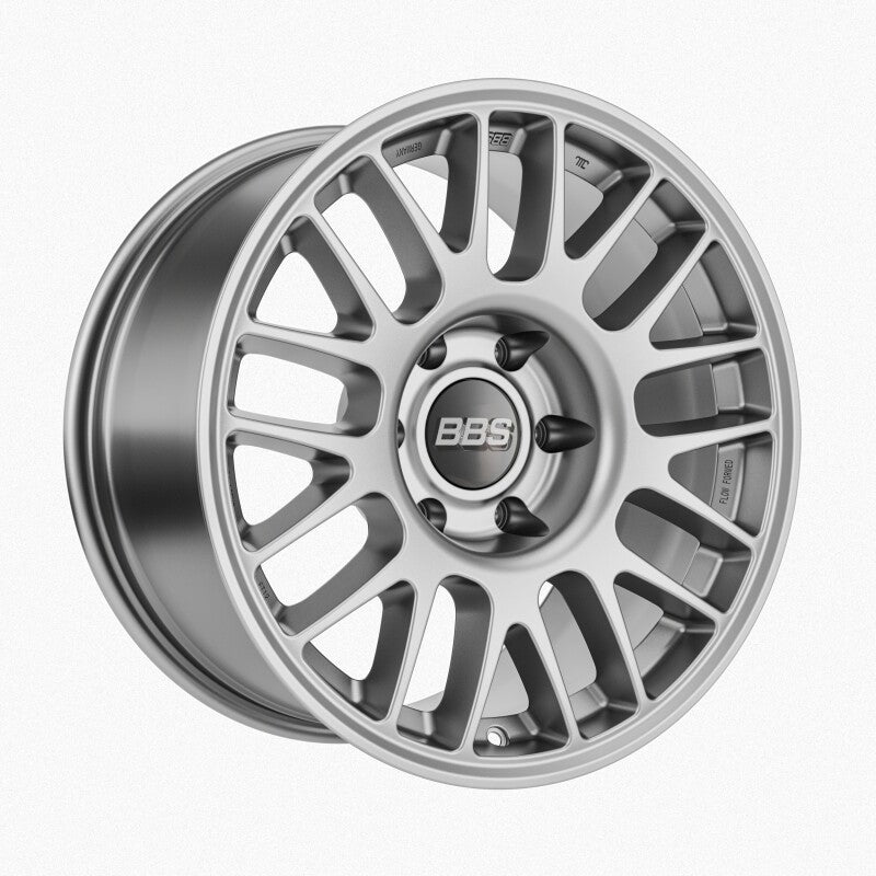 BBS TS-M 18x9in - 5x130 - 84.1 CB - ET25 - Satin Silver Wheel
