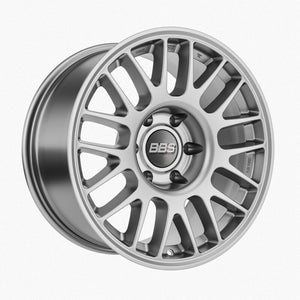 BBS TS-M 18x9in - 5x130 - 71.6 CB - ET25 - Satin Silver Wheel